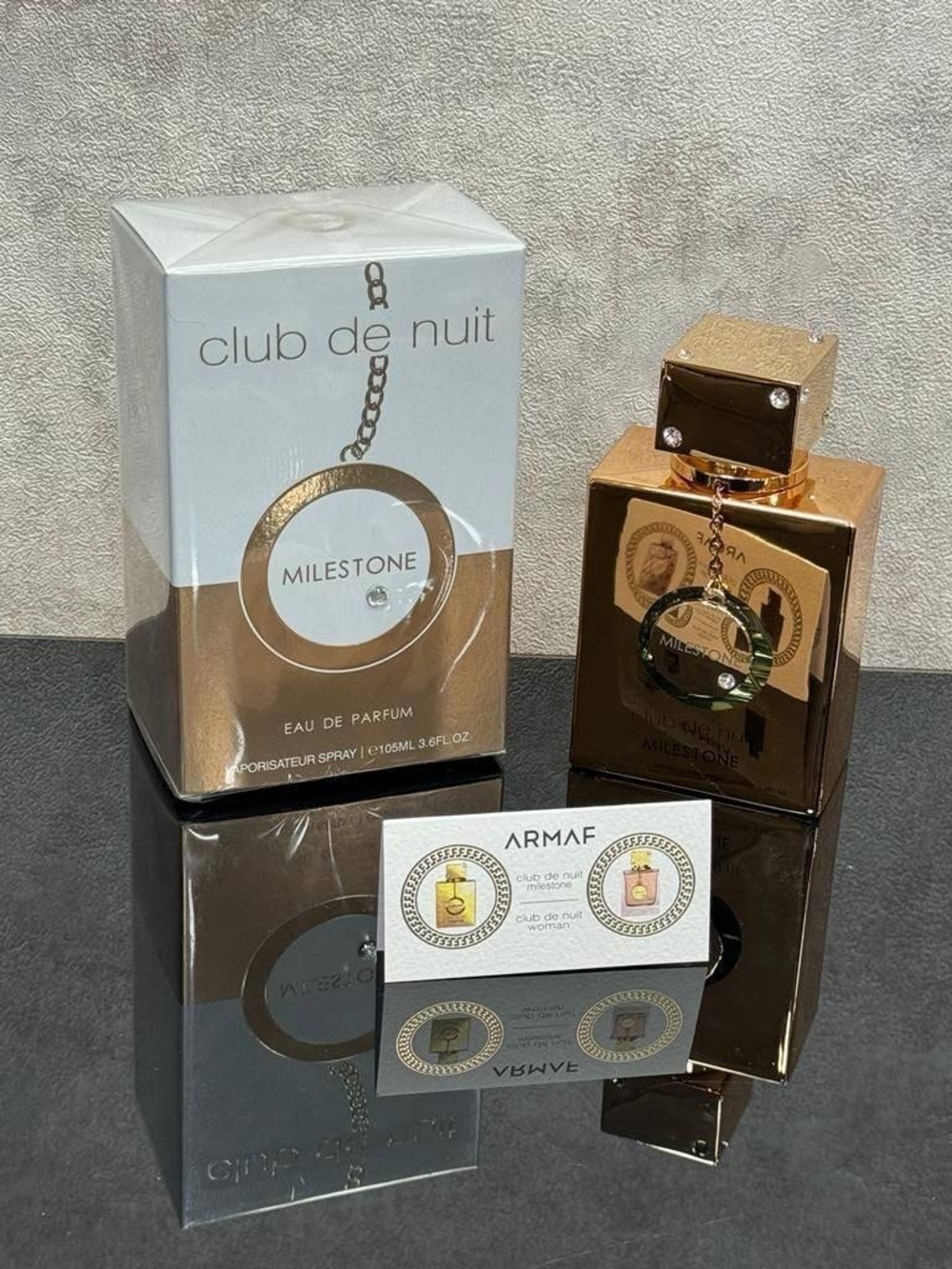 Club de Nuit Milestone Men Eau de Parfum - Gold Bottle